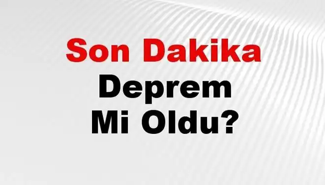 Bursa'da Gece Yarısı Deprem! Son Durum ve Detaylar Burada